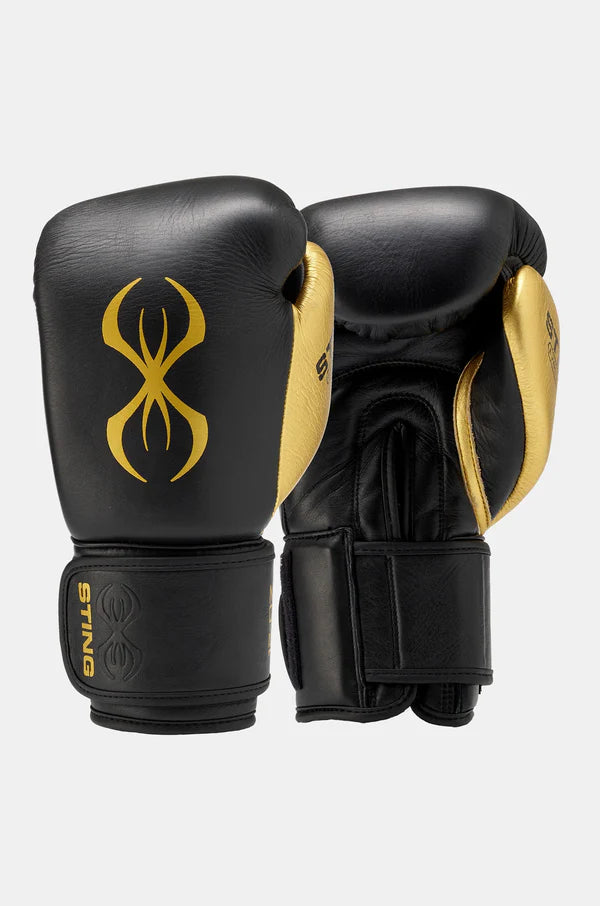 Sting Evolution Boxhandschuhe "schwarz/gold"
