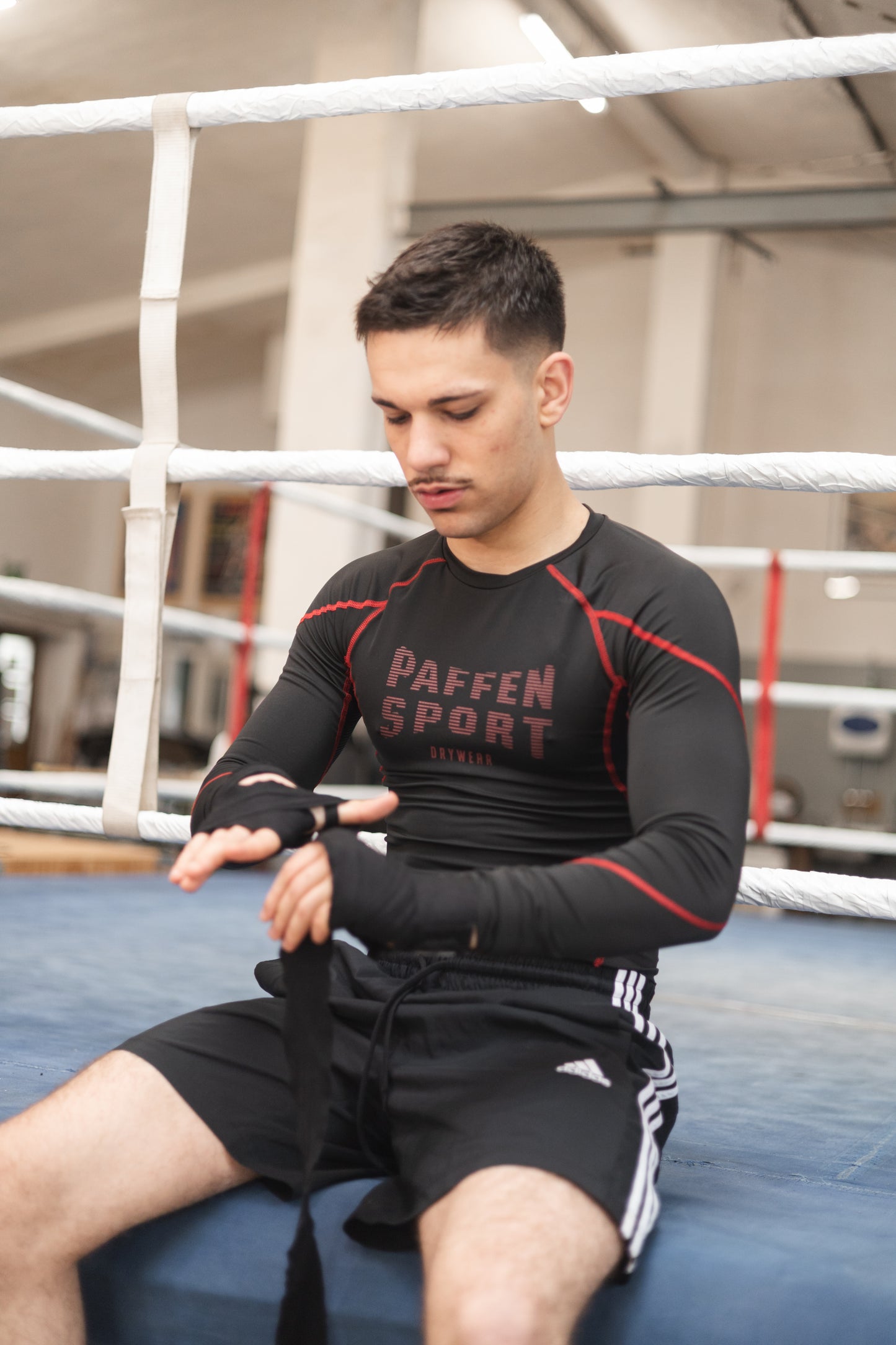 «ALLROUND» Boxbandagen, elastisch 3,5m, nach IBA/DBV-Norm schwarz