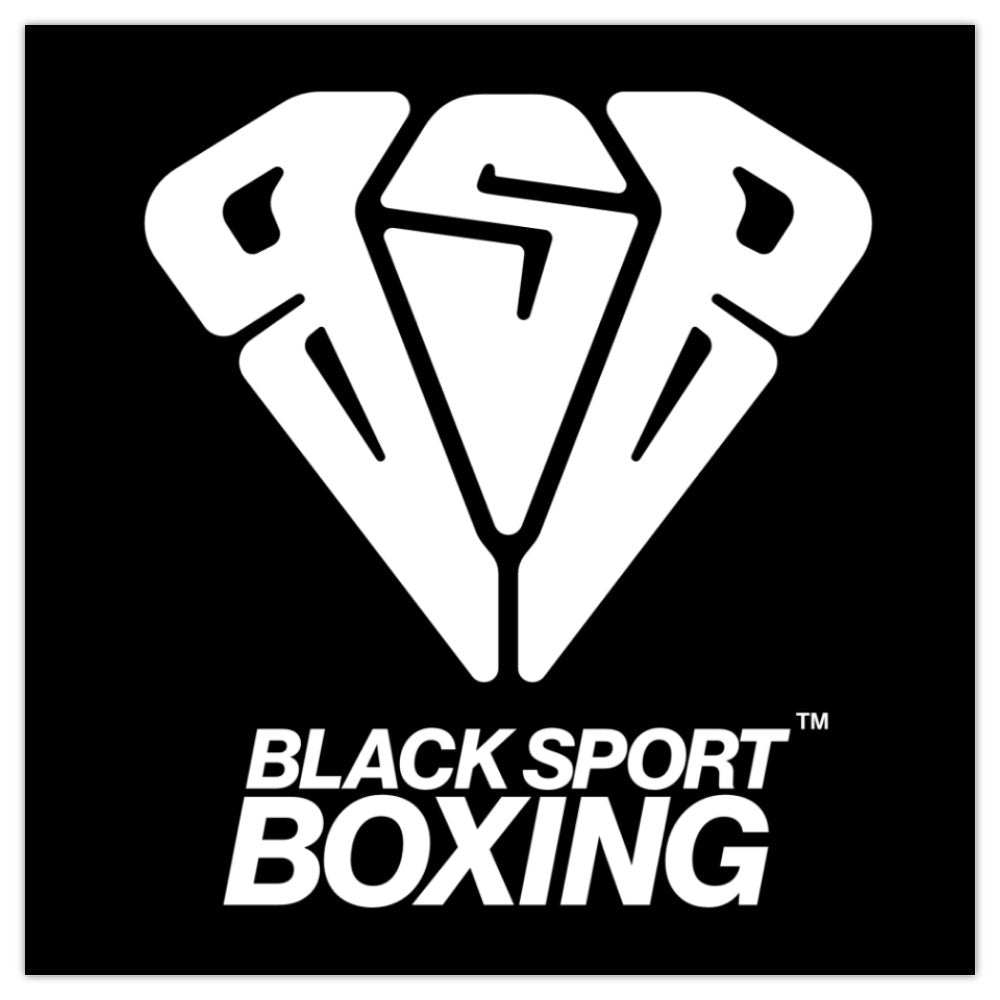 Black Sport Boxing Aufkleber