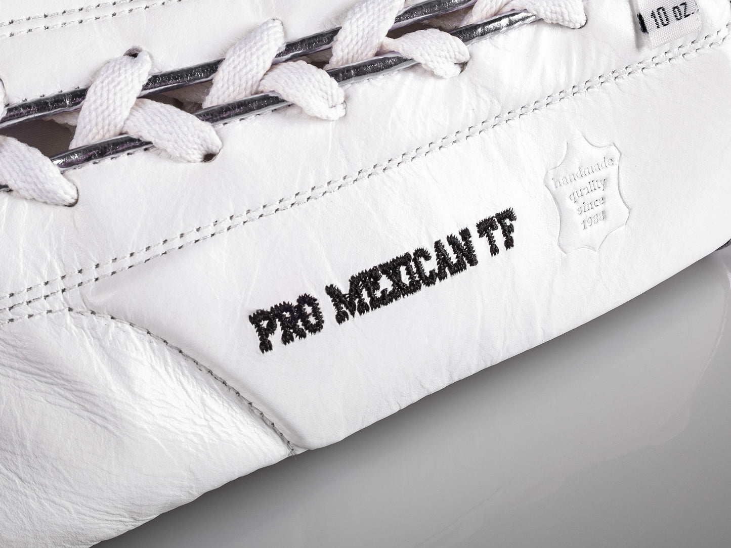 «PRO MEXICAN TF» Boxhandschuhe für den Wettkampf "schwarz-silber"