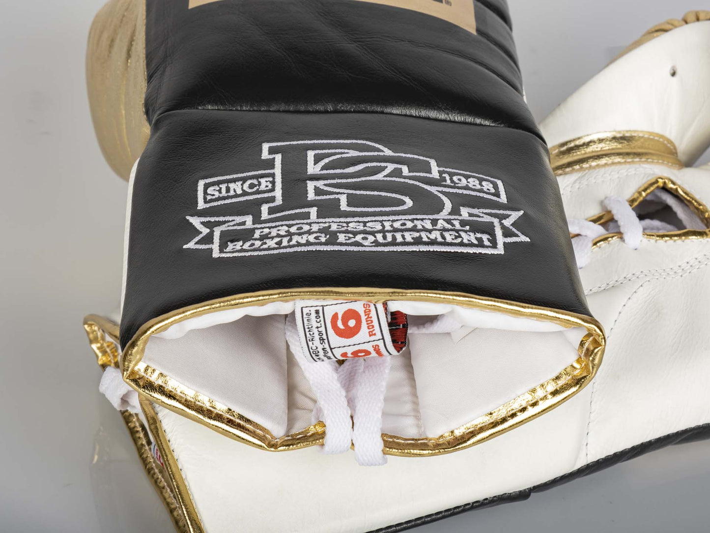 «PRO MEXICAN TF» Boxhandschuhe für den Wettkampf "schwarz-gold"