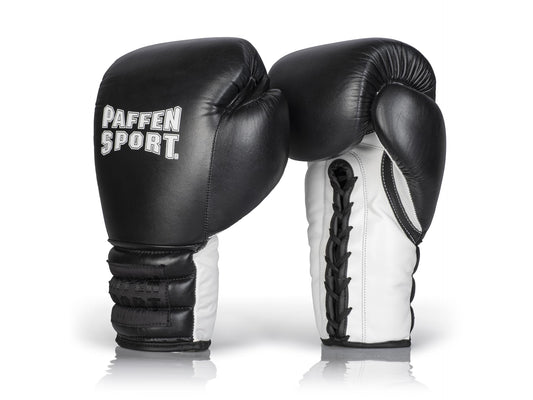 «PRO LACE» Boxhandschuhe für das Sparring "schwarz"