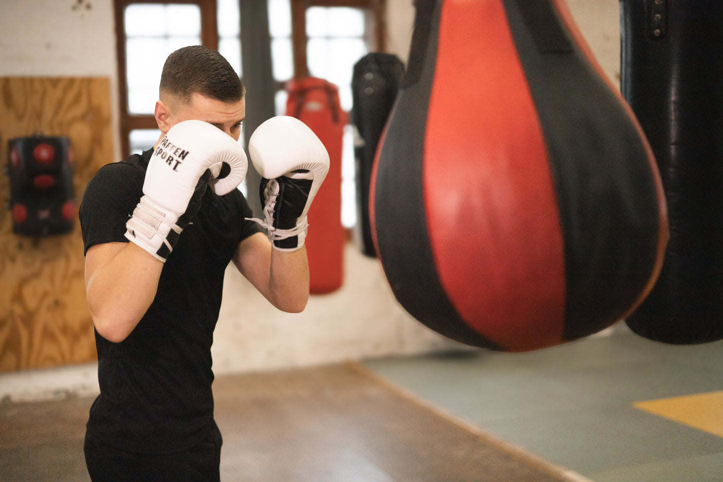 «PRO LACE» Boxhandschuhe für das Sparring "weiß"