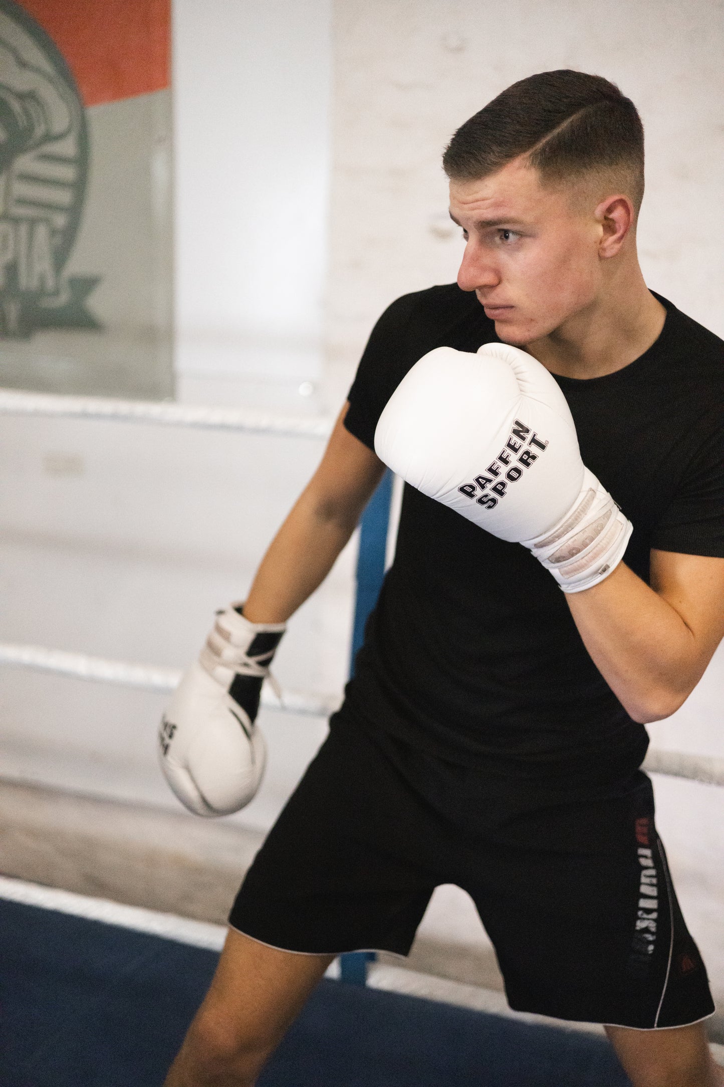 «PRO LACE» Boxhandschuhe für das Sparring "weiß"