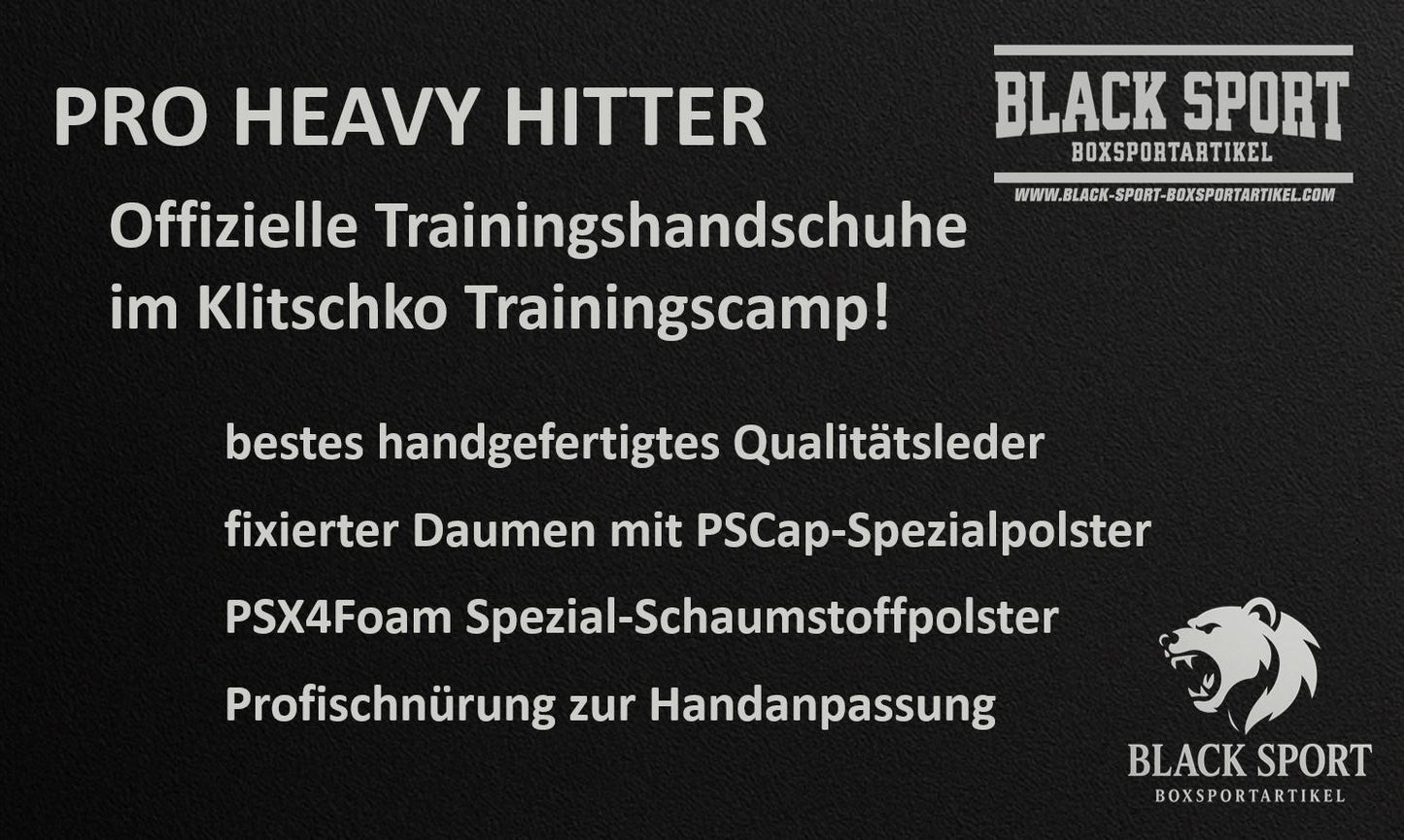 «PRO HEAVY HITTER» Boxhandschuhe für das Sparring